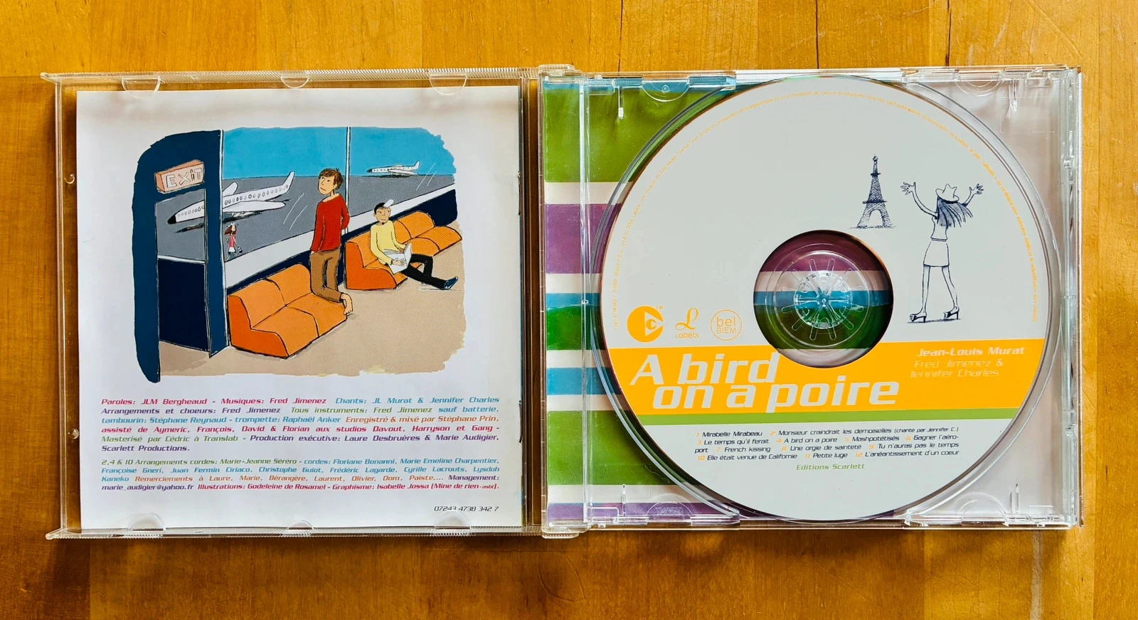 CD Jean-Louis Murat Un pájaro en una pera. – photo 2